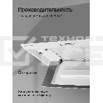 Вытяжка встраиваемая Kuppersberg Intro 70 белый, 70 см, 1000 куб. м/ч, 43 дБ, фото9
