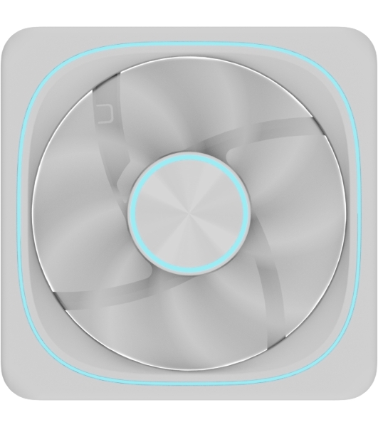 Вентилятор для корпуса Formula Air Fusion 1 WH ARGb 120х120x28 белый 4-pin 36.93дБ (упак.:1шт) Ret