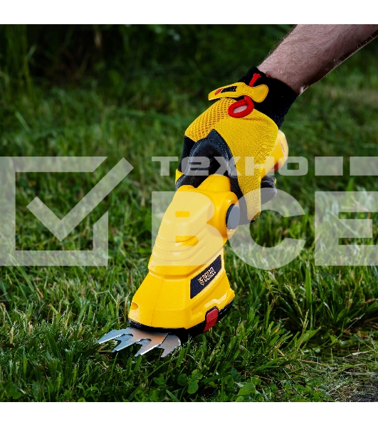 Ножницы-кусторез аккумуляторные Denzel G411 с акк. 3,6В Li-Ion 1,5 А·ч