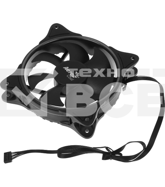 Вентилятор для корпуса Aerocool/Formula Eclipse 12 черный, 120 мм, 1200 об/мин, 19.8 дБ, 6 pin