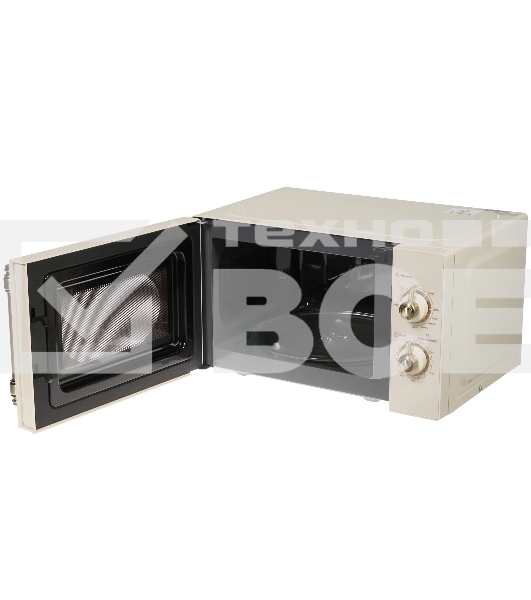 Микроволновая печь Midea MG820CJ9-I2 бежевый, 20 л, 800 Вт, переключатели - поворотный механизм