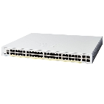 Коммутатор Cisco Catalyst C1200-48P-4X, 48×1 Гбит/с + 4×10 Гбит/с SFP+, фото 1