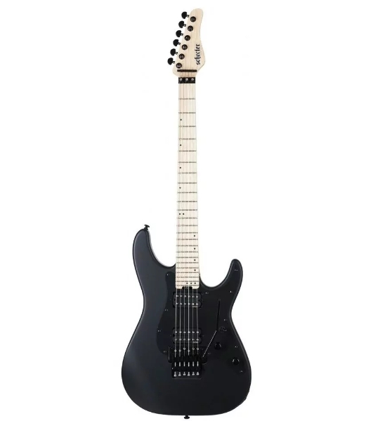 Электрогитара SCHECTER SUN VALLEY SS-PT-FR - электрогитара 6-струнная, Satin Black (SBK)