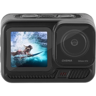 Экшн-камера Digma DiCam 970 1xCMOS 12Mpix черный