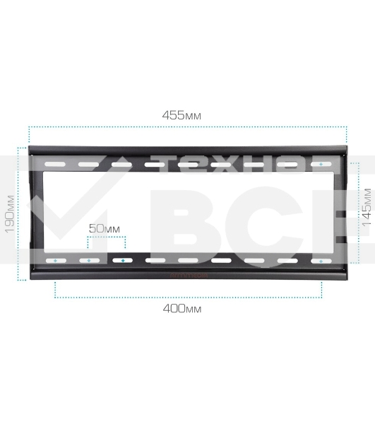 Кронштейн для телевизора Arm Media STEEL-4 черный 22