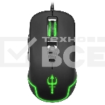 Мышь проводная Oklick 925G STORM черный, 3200 dpi, USB, кнопки - 6, фото 1
