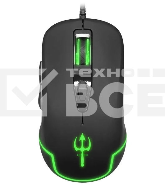 Мышь проводная Oklick 925G STORM черный, 3200 dpi, USB, кнопки - 6