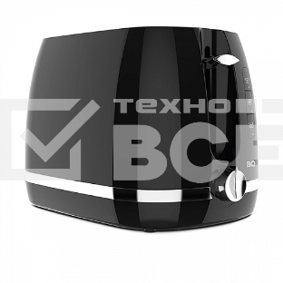 Тостер BQ T1711, 900Вт, черный