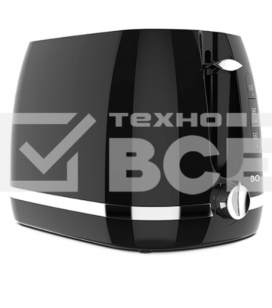 Тостер BQ T1711, 900Вт, черный