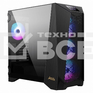 Компьютерный корпус MSI MEG PROSPECT 700R Mid-Tower, E-ATX, 2xUSB 3.2, 1xUSB-C, Audio I/O, 4x140 ARGB fan, Laminated Tempered Glass, (41556)