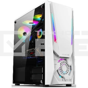 Корпус ALSEYE Reactor-W Mini-ITX/Micro ATX/ATX, USB2.0*2+HD Audio+USB3.0*1, 