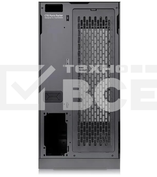 Компьютерный корпус Thermaltake CTE E660MX черный без БП E-ATX 13x120мм 11x140мм 2xUSB3.0 audio bott PSU