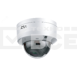 Видеокамера IP 4Мп купольная с ИК-подсветкой до 30 м (2.8мм) RVi-1NCD4054 (2.8) white