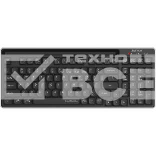 Клавиатура A4Tech Fstyler FBX70C беспроводная, USB, Bluetooth/Радиоканал, черный