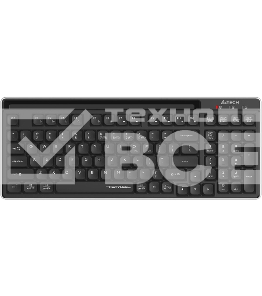 Клавиатура A4Tech Fstyler FBX70C беспроводная, USB, Bluetooth/Радиоканал, черный