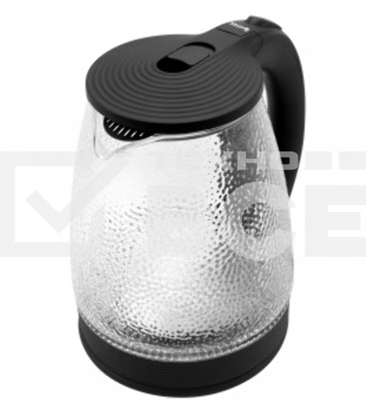 Чайник электрический Vitek VT-7003 1.7 л, 2200 Вт, стекло, черный