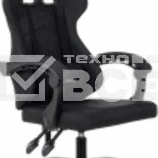 Кресло игровое Zombie Zoom Fabric черный Neo Black, крестов. пластик