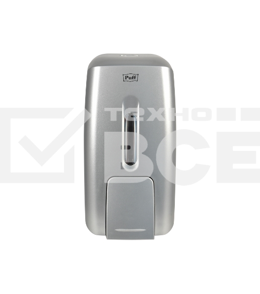 Дозатор для жидкого мыла пластик Puff-8120S хром 0,8 л