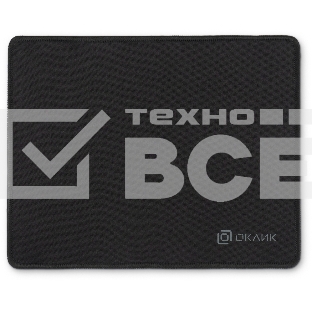 Коврик для мыши Оклик OK-T250 Мини черный 250x200x2мм