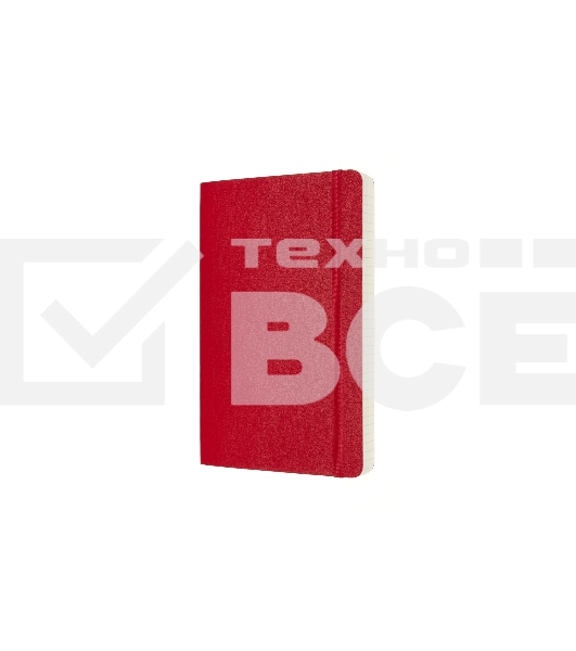 Блокнот Moleskine CLASSIC SOFT EXPENDED QP616EXPF2 Large 130х210мм, 400 страниц, линейка, мягкая обложка, красный