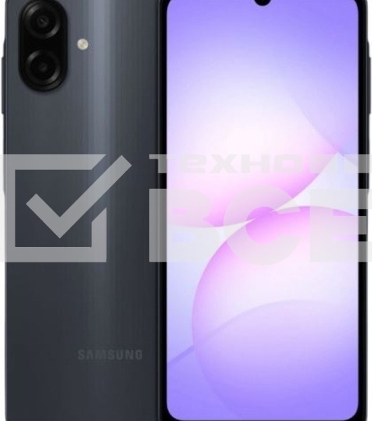 Смартфон Samsung Galaxy A07 4/64Gb черный