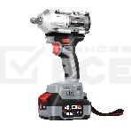 Аккумуляторный гайковерт бесщеточный ударный ProfiPower T-500N (Li-ion-1шт, 4.0А·ч, 500Нм, ударная головка 17/19/21мм, З/У, в кейсе), фото 1