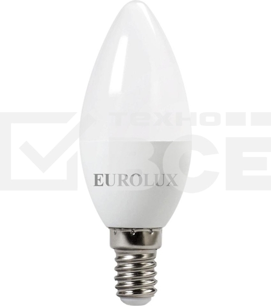 Лампа светодиодная EUROLUX LL-E-C37-5W-230-2
