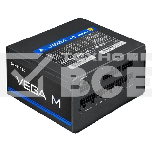 Блок питания Chieftec Vega M PPG-850-C (ATX 3.1, 850W, 80 PLUS GOLD, Active PFC, 135мм fan, Gen5 PCIe, Full Cable Management) Retail