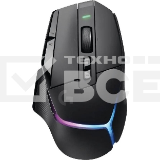 Мышь беспроводная Logitech G502 X Plus черный, 25600 dpi, радиоканал, USB, кнопки - 13