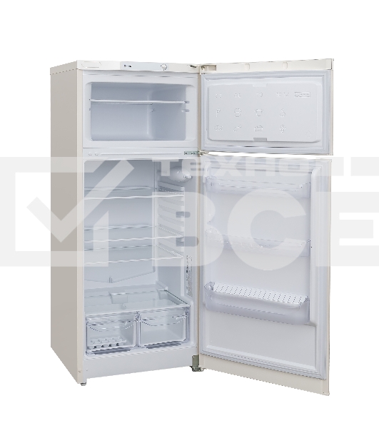 Холодильник Indesit TIA 14 E Бежевый двухкамерный 194/51 л морозилка сверху, капельная система