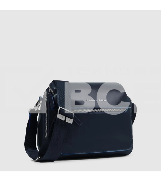 Сумка Piquadro Blue Square CA6900B2/BLU2 темно-синяя натур.кожа