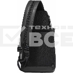 Рюкзак слинг Piquadro Harper CA6784AP/N черный кожа, фото11