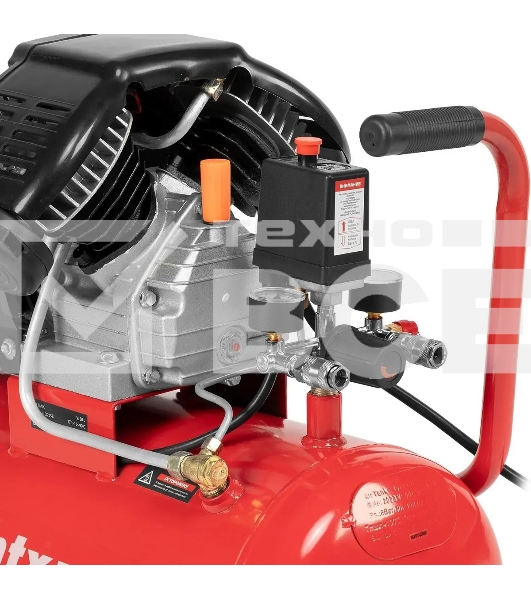 Компрессор воздушный MTX КК-2200/50, 2,2 кВт, 350 л/мин, 50 л, прямой привод, масляный