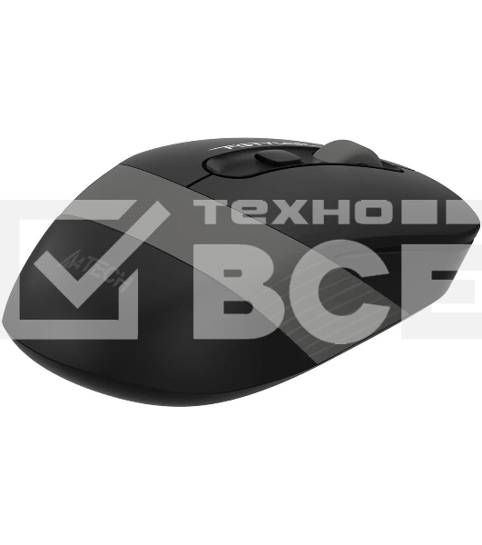 Мышь беспроводная A4Tech Fstyler FG10S черный/серый, 2000 dpi, радиоканал, USB, кнопки - 4
