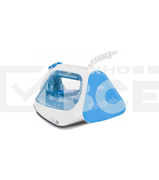 Утюг Braun SI3053BL голубой/белый, 2400 Вт, 45 г/мин, 170 г/мин, 270 мл