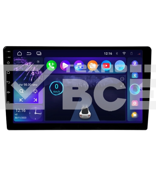 Автомагнитола INCAR ARN-7710-4, 2 DIN, 10', Android 13, Bluetooth, USB Type-A, GPS, 4G, CarPlay