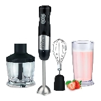 Блендер Vitek VT-3411 ST (стальной, 800 Вт, 6 скоростей, измельчитель 500 мл, стакан 600 мл, управление механическое), фото 1