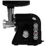 Мясорубка электрическая Candy CG-102 черный, 1800 Вт, 2.4 кг/мин, реверс, защита от перегрузки, металлический лоток, насадки - 5, фото 1