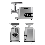 Мясорубка электрическая Endever Sigma-112 серебристый, 4500 Вт, 3 кг/мин, реверс, защита от перегрузки, металлический лоток, насадки - 5, фото4