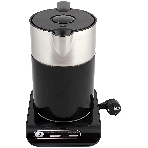 Электрочайник Bosch TWK8613 черный/серебристый, 1.5 л, 2400 Вт, скрытый нагревательный элемент, поддержание температуры, фото3