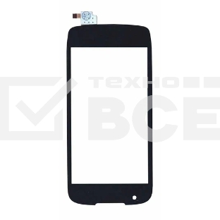 Сенсорное стекло (тачскрин) для Fly IQ4405 Quad EVO Chic 1, черное