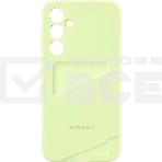 Чехол (клип-кейс) Samsung для Samsung Galaxy A35 Card Slot Case A35 лайм (EF-OA356TMEGRU), фото 1