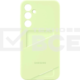 Чехол (клип-кейс) Samsung для Samsung Galaxy A35 Card Slot Case A35 лайм (EF-OA356TMEGRU)