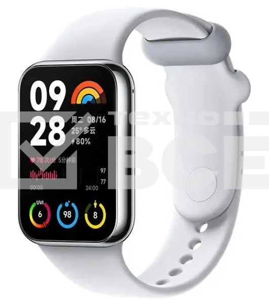 Фитнес-браслет Xiaomi Mi Smart Band 8 Pro серый