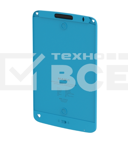 Графический планшет Maxvi MGT-01 blue, LCD планшет для заметок и рисования