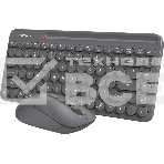Клавиатура + мышь A4Tech Fstyler FG3200 Air2 клав:серый мышь:серый USB беспроводная slim Multimedia, фото4