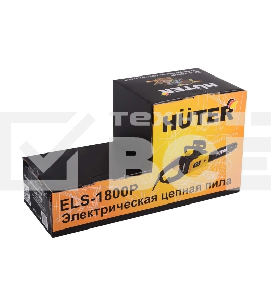 Электрическая цепная пила Huter ELS-1800P 1800Вт дл.шин.:14