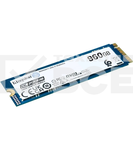 Накопитель SSD Kingston PCIe 4.0 x4 960GB SEDC2000BM8/960G DC2000B M.2 2280 0.4 DWPD