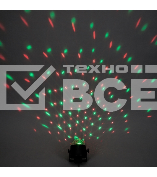 Диско-шар (ночник-проектор) светодиодный с дистанционным управлением, USB NEON-NIGHT