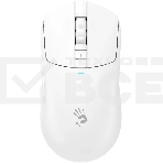 Мышь беспроводная/проводная A4Tech Bloody R72 Ultra белый, 20000 dpi, радиоканал, USB-C, кнопки - 7, фото 1